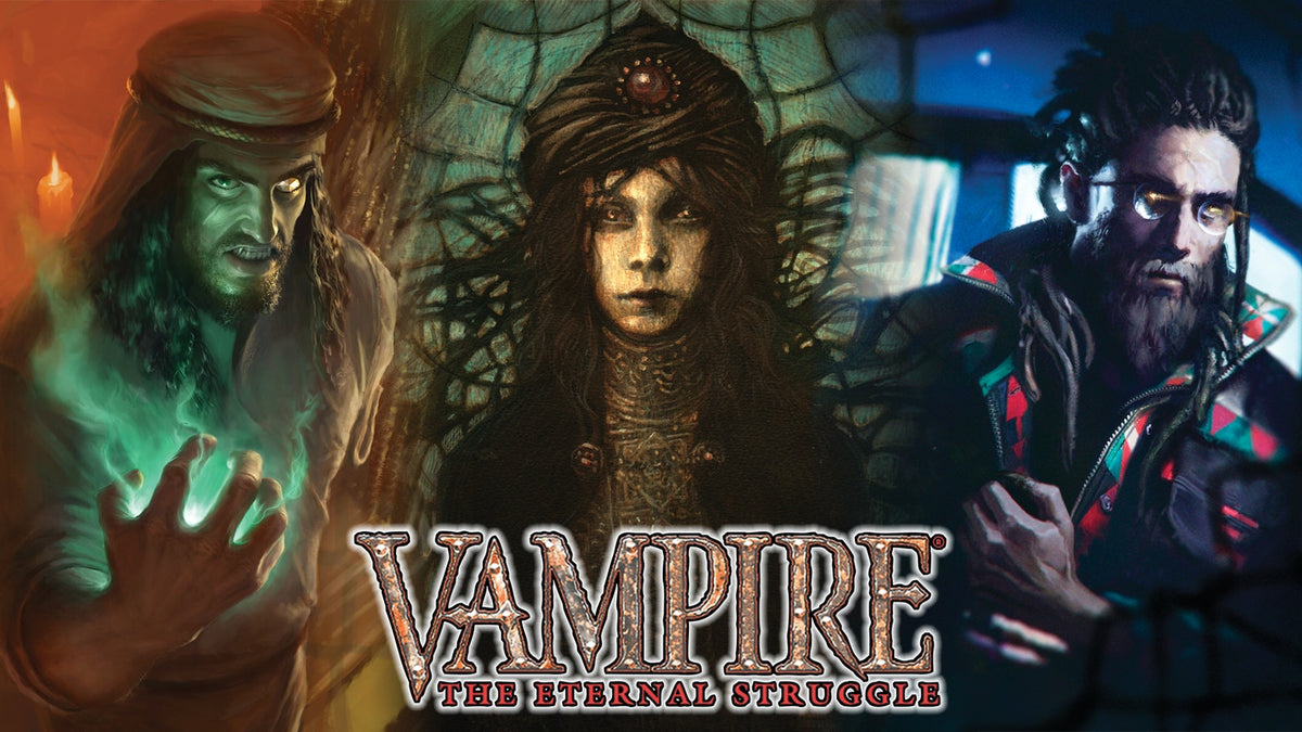 The V:EKN expansions for Vampire: The Eternal Struggle