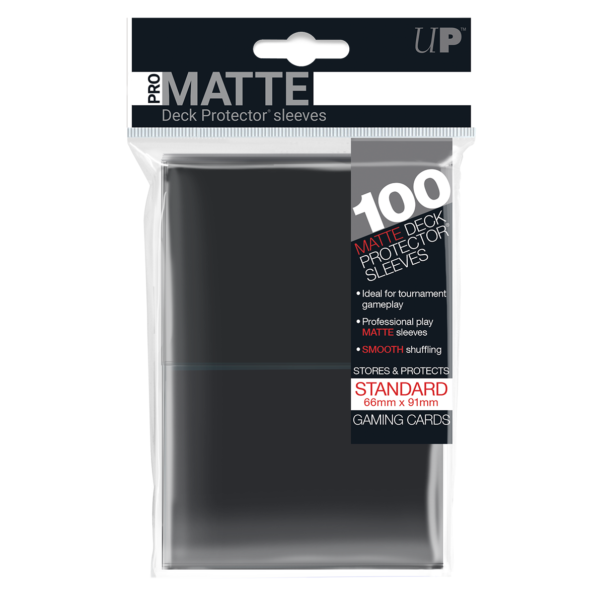 Ultra Pro Matte Black (100 Sleeves)